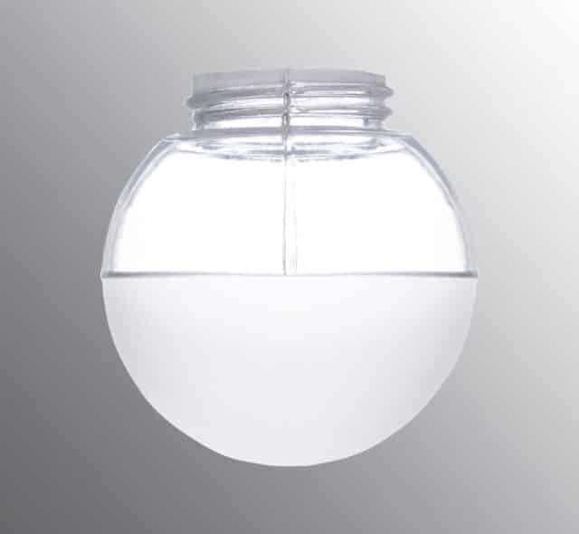 Shade globe 150 clearglass / frosted