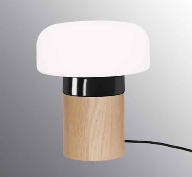 Solenne Sideboard 250/300 with matt lacquered oak and black porcelain