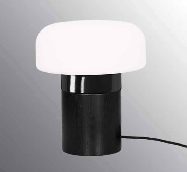 Solenne Sideboard 250/300 with matt black lacquered oak and black porcelain