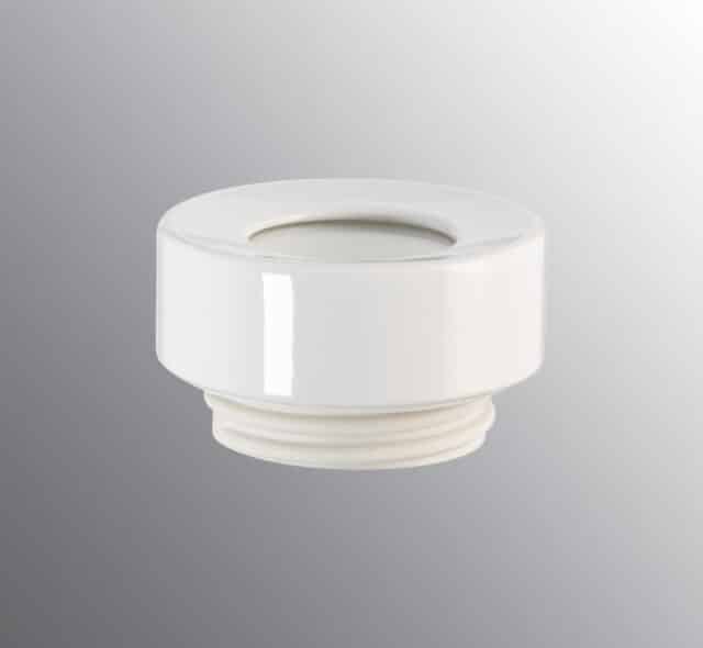 White ring porcelain for Light On IP44 230V & sauna 6057