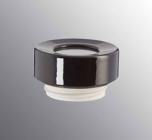 Black ring porcelain for Light On IP44 230V & sauna 6057