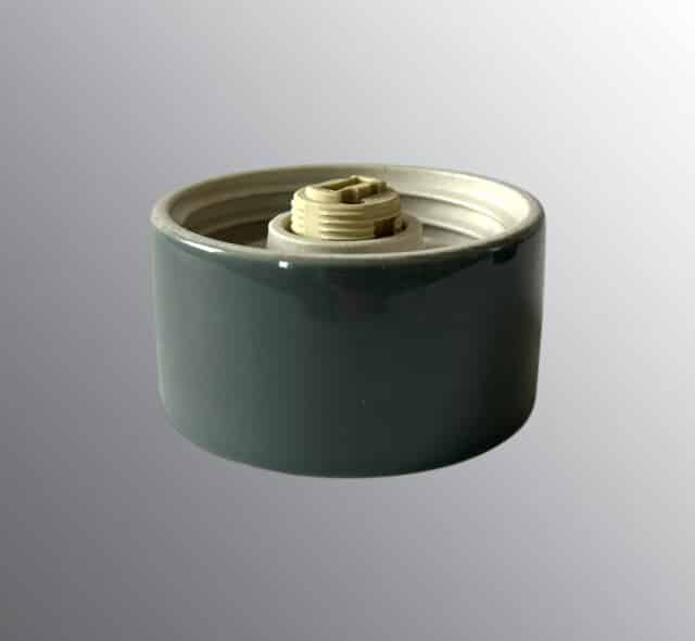 Base thread 84,5 mm grey IP44 straight G9 25W