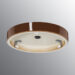 Sockel bajonett 184 mm brun IP44 rak. Obestyckad