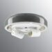 Sockel Ohm 220 bajonett 184 mm grå IP44 E27 2x25W